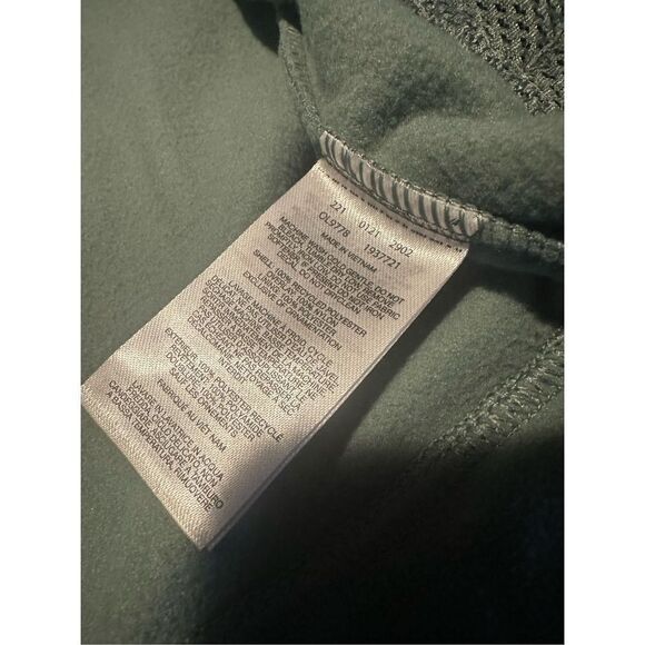 Mountain Hardware Women’s Unclassic LT Fleece Jacket Zip Up Green Gray New Sz M - Picture 7 of 12